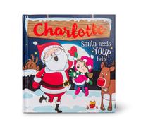 History & Heraldry Pre-Personalised Children's Christmas Storybook - Charlotte - With 80 Different Names And Titles - Be The Star Of Your Own Story