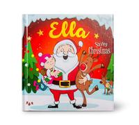 History & Heraldry Pre-Personalised Children's Christmas Storybook - Ella - With 80 Different Names And Titles - Be The Star Of Your Own Story