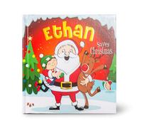 History & Heraldry Pre-Personalised Children's Christmas Storybook - Ethan - With 80 Different Names And Titles - Be The Star Of Your Own Story