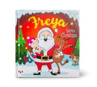 History & Heraldry Pre-Personalised Children's Christmas Storybook - Freya - With 80 Different Names And Titles - Be The Star Of Your Own Story