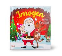 History & Heraldry Pre-Personalised Children's Christmas Storybook - Imogen - With 80 Different Names And Titles - Be The Star Of Your Own Story