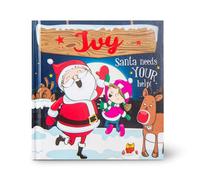 History & Heraldry Pre-Personalised Children's Christmas Storybook - Ivy - With 80 Different Names And Titles - Be The Star Of Your Own Story