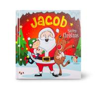 History & Heraldry Pre-Personalised Children's Christmas Storybook - Jacob - With 80 Different Names And Titles - Be The Star Of Your Own Story