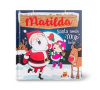 History & Heraldry Pre-Personalised Children's Christmas Storybook - Matilda - With 80 Different Names And Titles - Be The Star Of Your Own Story