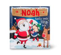 History & Heraldry Pre-Personalised Children's Christmas Storybook - Noah - With 80 Different Names And Titles - Be The Star Of Your Own Story