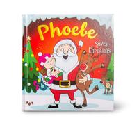 History & Heraldry Pre-Personalised Children's Christmas Storybook - Phoebe - With 80 Different Names And Titles - Be The Star Of Your Own Story