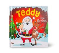 History & Heraldry Pre-Personalised Children's Christmas Storybook - Teddy - With 80 Different Names And Titles - Be The Star Of Your Own Story