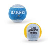 History & Heraldry Pre-Personalised Dog Balls Gift Pack 2Pcs Blue Barney
