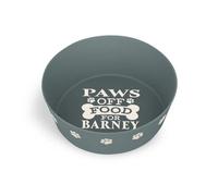 History & Heraldry Pre-Personalised Dog Bowl Featuring Popular Names, Breeds And Captions - Barney - Over 60 Titles Available - Recycled Material