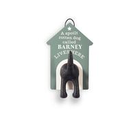 History & Heraldry Pre Personalised Dog Lead Hook Barney