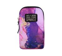 History & Heraldry Pre-Personalised Eco-Friendly Phone Bag With Strap - Don't Let Anyone Dull Your Sparkle - Over 70 Titles Available