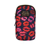 History & Heraldry Pre-Personalised Eco-Friendly Phone Bag With Strap - Why Fit In When You Were Born To Stand Out - Over 70 Titles Available