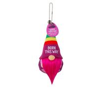 History & Heraldry Pre-Personalised Lucky Gonk Mascot Keyring For Bag Or Backpack - Born This Way - 136 Names And Themes Available