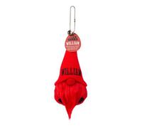 History & Heraldry Pre-Personalised Lucky Gonk Mascot Keyring For Bag Or Backpack - William - 136 Names And Themes Available
