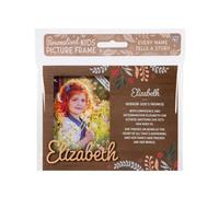 History & Heraldry Pre-Personalised Picture Frame With Child's Name And Meaning - Elizabeth - For 8.5 X 11Cm Photo - Over 90 Titles Available