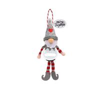 History & Heraldry Pre-Personalised Snowglobe Santa Elf Christmas Tree Decoration - Over 100 Different Names And Themes - Blank Gnome