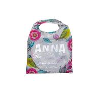 History & Heraldry Pre-Personalised Sparkle Shopper Bag - Ecofriendly Shopping And Picnics - Over 80 Names And Titles - Anna