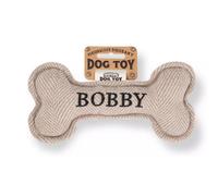 History & Heraldry Pre Personalised Squeaky Bone Dog Bobby