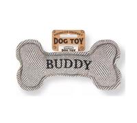 History & Heraldry Pre Personalised Squeaky Bone Dog Buddy