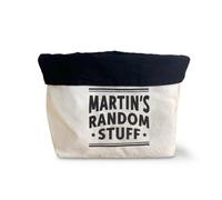 History & Heraldry Pre-Personalised Top Bloke Storage Pouch Gift For Tools Bits And Pieces - Choose From Over 60 Names And Titles - Martin