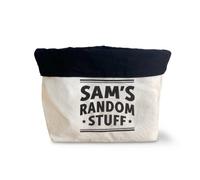 History & Heraldry Pre-Personalised Top Bloke Storage Pouch Gift For Tools Bits And Pieces - Choose From Over 60 Names And Titles - Sam