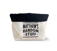 History & Heraldry Pre-Personalised Top Bloke Storage Pouch Gift For Tools Bits And Pieces - Choose From Over 60 Names And Titles - Matthew