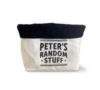 History & Heraldry Pre-Personalised Top Bloke Storage Pouch Gift For Tools Bits And Pieces - Choose From Over 60 Names And Titles - Peter