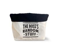 History & Heraldry Pre-Personalised Top Bloke Storage Pouch Gift For Tools Bits And Pieces - Choose From Over 60 Names And Titles - Boss