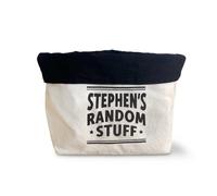 History & Heraldry Pre-Personalised Top Bloke Storage Pouch Gift For Tools Bits And Pieces - Choose From Over 60 Names And Titles - Stephen