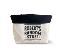 History & Heraldry Pre-Personalised Top Bloke Storage Pouch Gift For Tools Bits And Pieces - Choose From Over 60 Names And Titles - Robert
