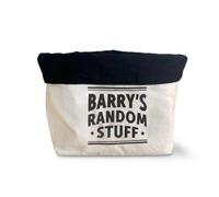 History & Heraldry Pre-Personalised Top Bloke Storage Pouch Gift For Tools Bits And Pieces - Choose From Over 60 Names And Titles - Barry