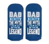 History & Heraldry Sole Mates Personalised Bamboo Socks. Popular Names & Fun Sentiment. Novelty Gift for Male & Female (Dad)
