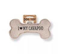 History & Heraldry Squeaky Dog Toy (I my Cavapoo)