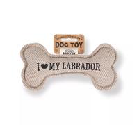 History & Heraldry Squeaky Dog Toy (I my Labrador)