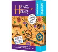 History Heroes Age 8+: INVENTORS - STEM Quiz Card Game for Kids, Adults, Game Night- Family Friendly Party Game About Inventors & Science- Fun & Educational Conversation Game
