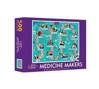 History Heroes: Medicine Makers - 500 Piece Jigsaw Puzzle for Kids & Adults - Educational Puzzle Game About Medical Science - Fun Family Activity & Learning Experience