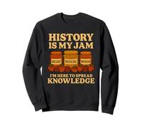 History Is My Jam Funny Teacher Back to School First Day Sweatshirt