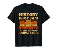 History Is My Jam Funny Teacher Back to School First Day T-Shirt