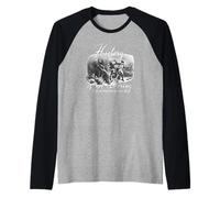 History is Not Boring - A Fun Twist on The Past Raglan Baseball Tee