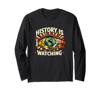 History is Watching Eye of Time Protest Long Sleeve T-Shirt