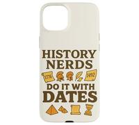 History Lovers Historical Dates I Love Puns Vintage Case for iPhone 15 Plus