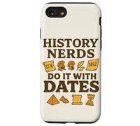 History Lovers Historical Dates I Love Puns Vintage Case for iPhone SE (2020) / 7/8