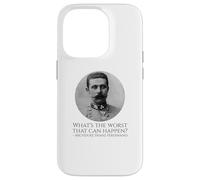 History Meme - Archduke Franz Ferdinand - WWI The Great War Case for iPhone 14 Pro