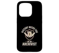 History Needs You Be An Archivist! Records Keeper Case for iPhone 15 Pro
