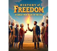 History of Freedom: 10 Great Men Made in the USA: True Stories of American Heroes Who Fought for Liberty, Courage, and Justice for Kids Ages 7-12