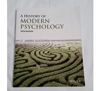 History Of Modern Psychology – 5e – Wiley-VCH