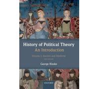History of Political Theory: An Introduction - 9780199695423