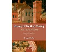 History of Political Theory - Paperback NEW Klosko, George 2013-04-05