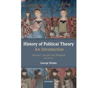 History of Political Theory: An Introduction: Volume I: Ancient and Medieval