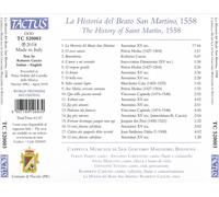 HISTORY OF SAINT MARTIN (THE) 1558 NEW CD